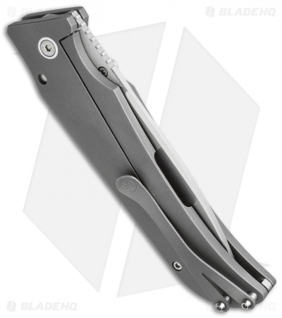 Jason Guthrie Custom Knives Ranger Knife Full Ti (3.75" Satin) #121