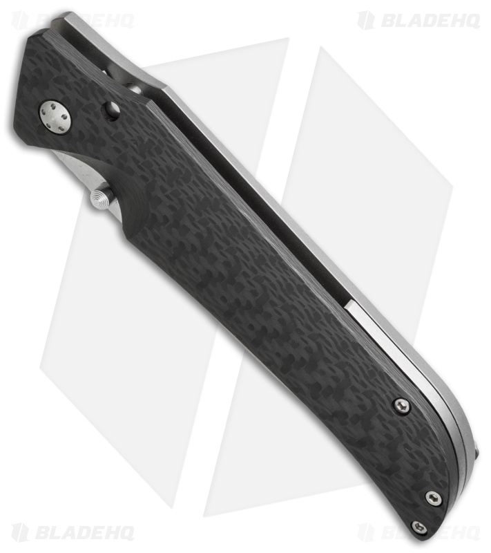Jason Guthrie Custom Knives Ranger Knife CF/Ti (3.75" Satin) #120