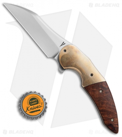 Jeff VanderMeulen Custom Persecutor #8 Flipper Bronze/Redwood (3" Satin)