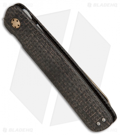 JD van Deventer Pinstripe Front Flipper Knife LSCF (2.875" Satin)