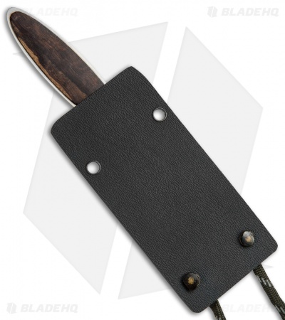 JD Van Deventer V1 Slim Neck Knife Fixed Blade Redbush (2.75" Satin)
