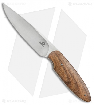 JD Van Deventer V2 Neck Knife Fixed Blade Tamboti Wood (2.75" Satin)