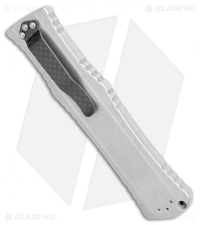 John Gray Custom Gravitron OTF Gravity Knife Tumbled (3.625" Stonewash)