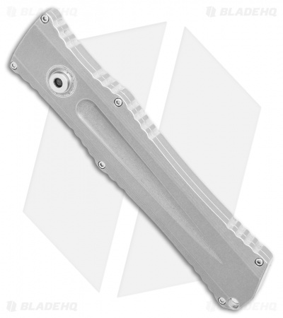 John Gray Custom Gravitron OTF Gravity Knife Tumbled (3.625" Satin)