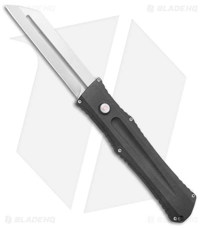 John Gray Custom Prototype Gravitron OTF Gravity Knife (3.75" Satin)