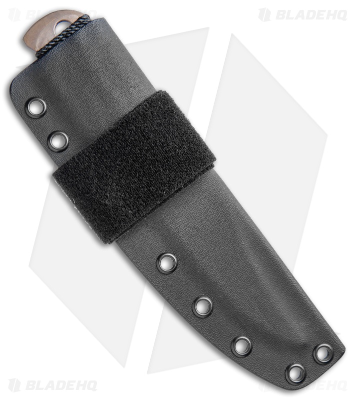 John Gray Custom Ti Boner Fixed Blade Knife Heat Treated Ti (3" Flamed) 