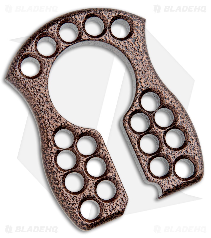 John Gray Keyper Bottle Opener Keychain - Drilled Copper Vein Titanium