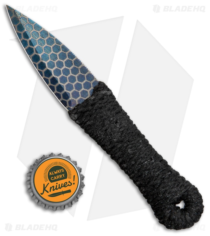 John Gray Knives Custom Triple-D Spear Point Fixed Blade Knife (Graytanium)
