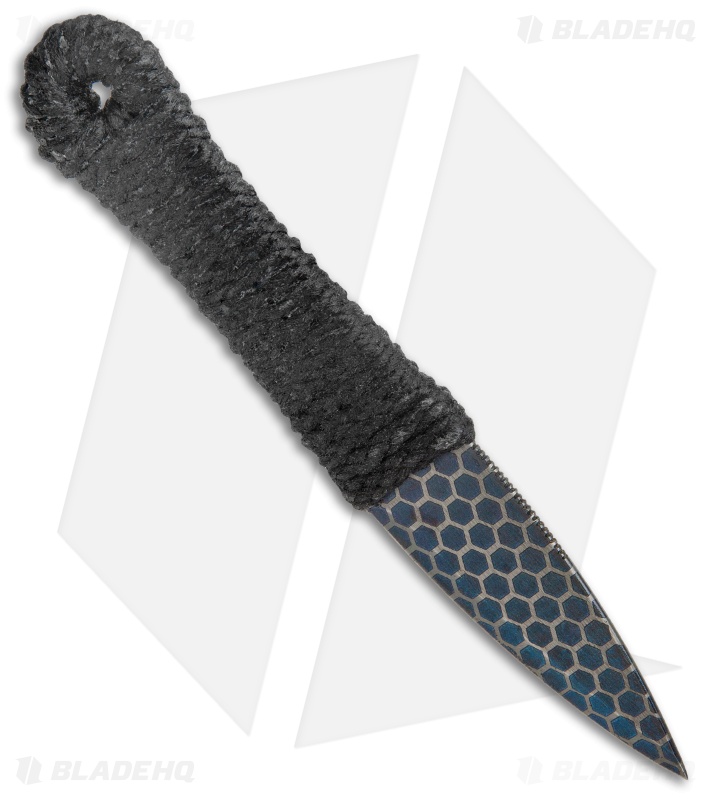John Gray Knives Custom Triple-D Spear Point Fixed Blade Knife (Graytanium)