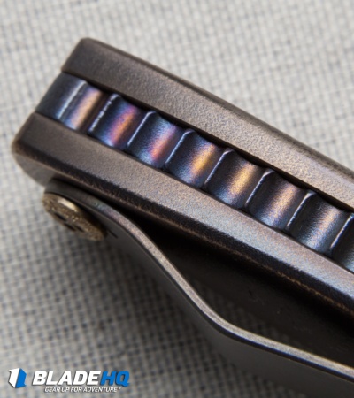 John Gray Custom Intercept Flipper Knife Full Ti (3.75" Satin)