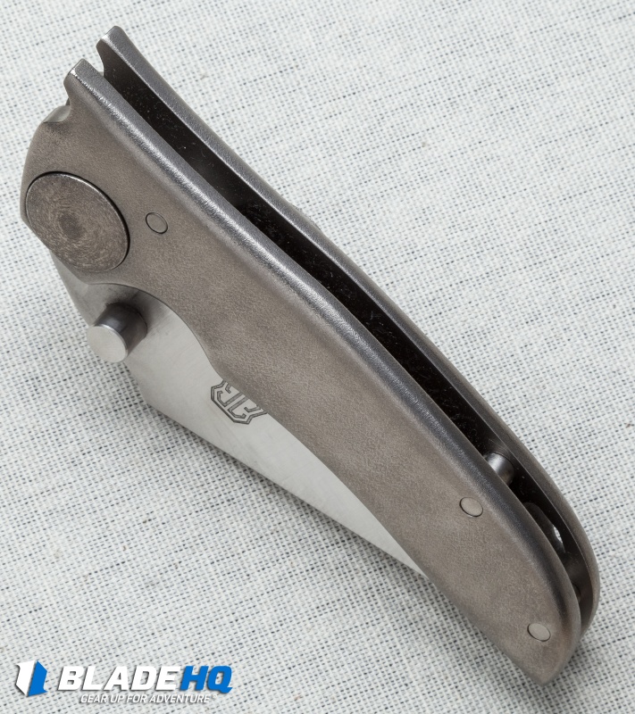 John Gray Custom THUCK Frame Lock Knife Titanium (3.5" Satin)