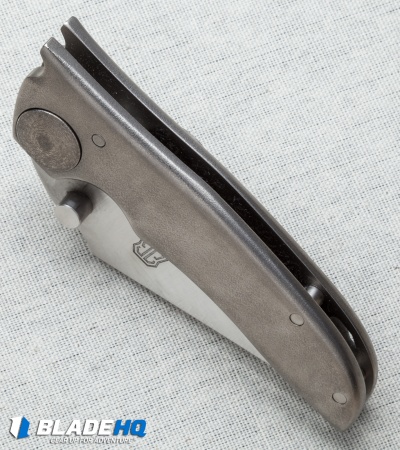 John Gray Custom THUCK Frame Lock Knife Titanium (3.5" Satin)