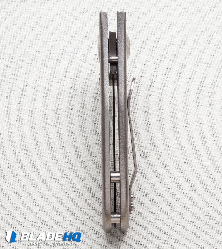 John Gray Custom THUCK Frame Lock Knife Titanium (3.5" Satin)