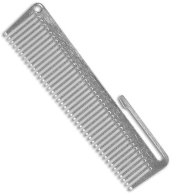 John Gray Small Titanium Comb w/ Clip