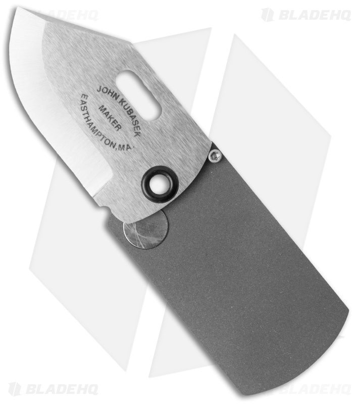 Kubasek Mag-Tag Folder Dog Tag Knife Carbon Fiber (1.75" Satin)