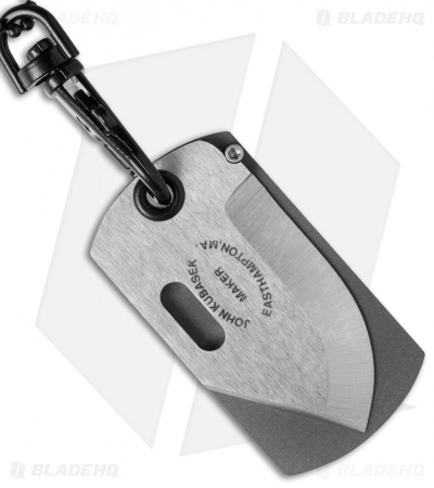 Kubasek Mag-Tag Folder Dog Tag Knife Carbon Fiber (1.75" Satin)