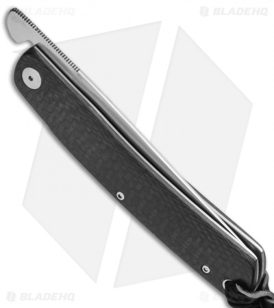 Kansei Matsuno Custom DB07 Friction Folder Knife Carbon Fiber #2 (3.125" Satin)