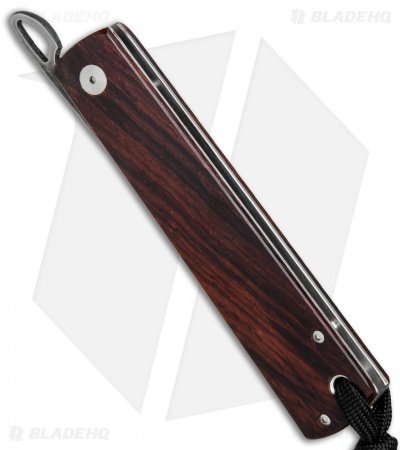 Kansei Matsuno Custom F033 Friction Folder Knife Cocobolo Wood (3" Satin)