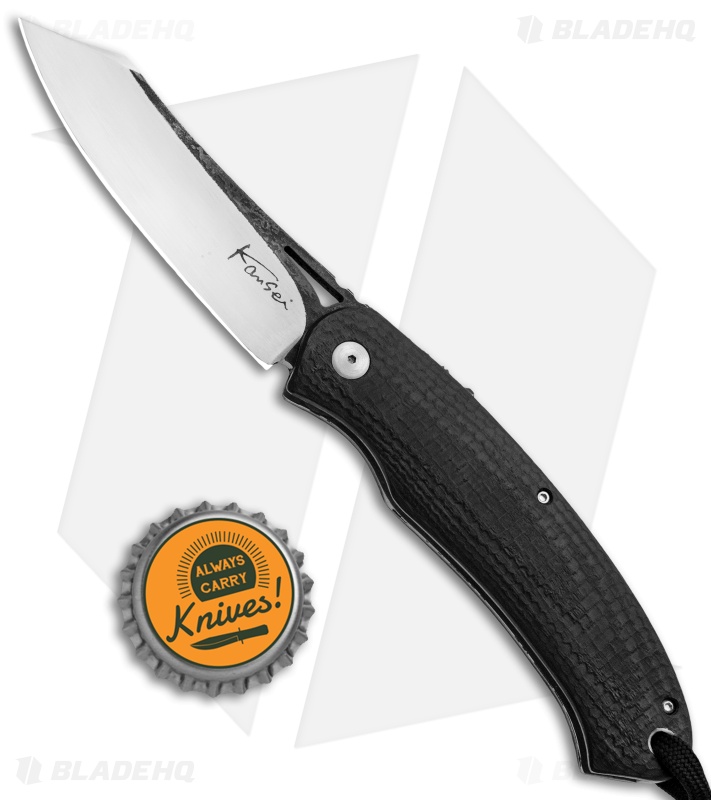 Kansei Matsuno Custom F05 Large Friction Folder Carbon Fiber (3" Satin)