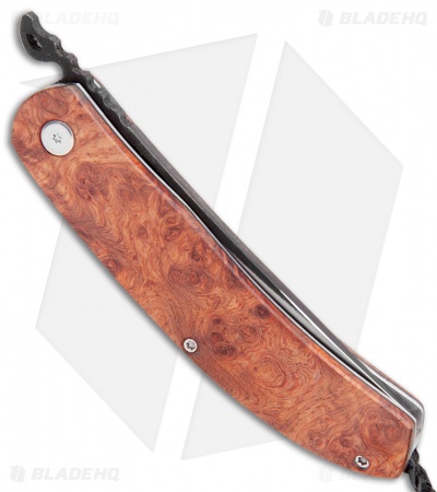 Kansei Matsuno Custom F06 Friction Folder Burl Wood (3" Satin)