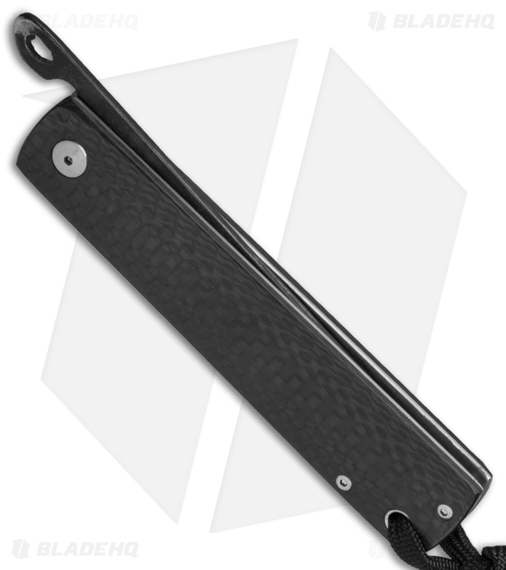 Kansei Matsuno Custom F033 Friction Folder Knife Carbon Fiber (3" Satin) Blade HQ