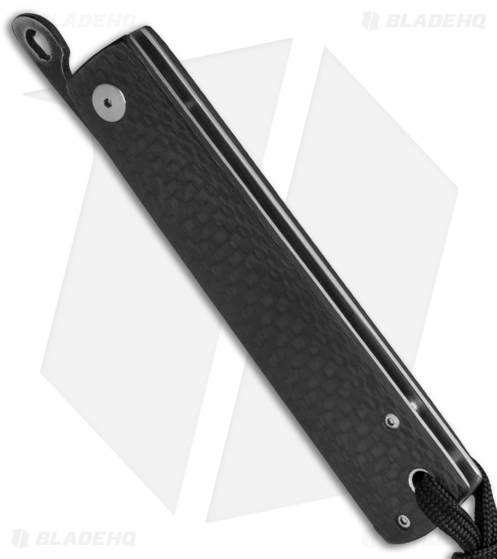 Kansei Matsuno Custom F033 Friction Folder Knife Carbon Fiber (3" Satin) Blade HQ