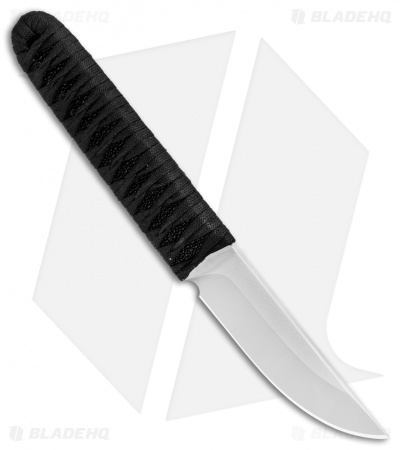 Kelleher Bladeworks Kwaiken Fixed Blade Knife Wrapped Ray Black (3.61" Satin) 
