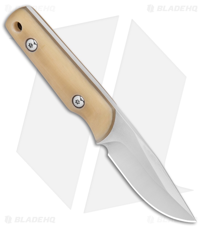 Kelleher Bladeworks Styx Fixed Blade Knife Ivory Micarta (2.75" Satin)