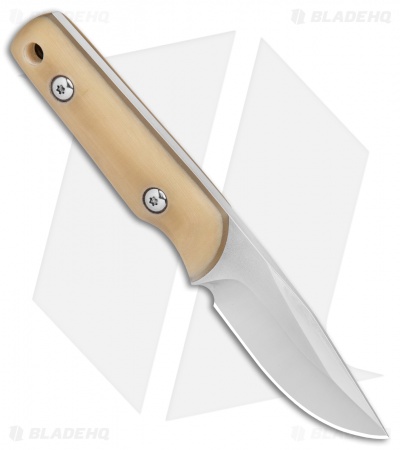 Kelleher Bladeworks Styx Fixed Blade Knife Ivory Micarta (2.75" Satin)
