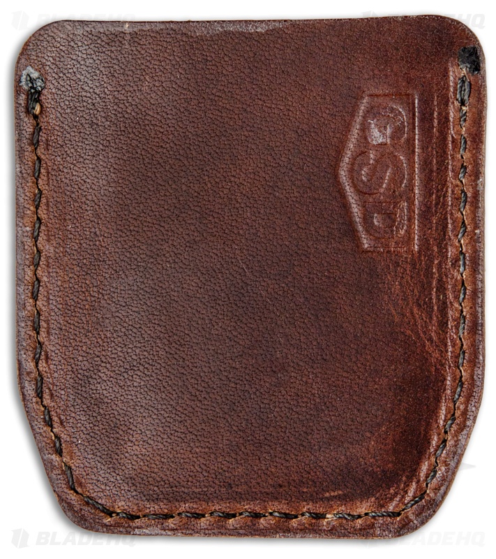 GSD BRNLY Cypop Cozie - Leather w/ Vintage Green Canvas