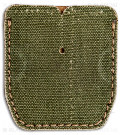GSD BRNLY Cypop Cozie - Leather w/ Vintage Green Canvas