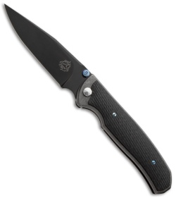 Diskin Fire Custom D/A Dual Action Automatic Carbon Fiber (3.625" Black Plain)