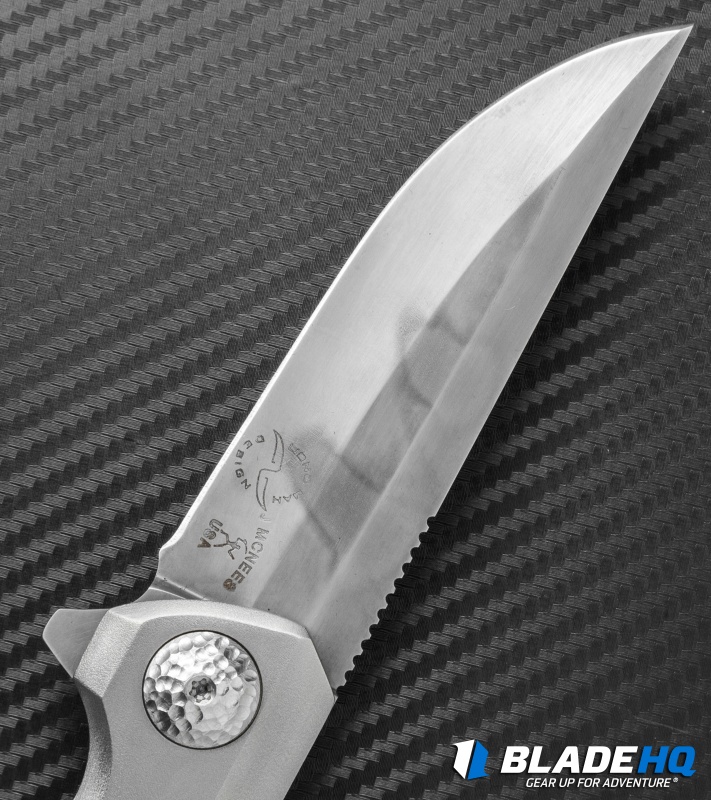 McNees + Liong Mah Design Warrior One Titanium Flipper (3.875" Hamon)