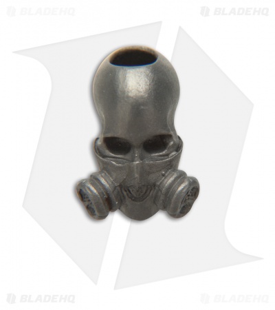 Michael Zieba Gas Mask Bead - Titanium