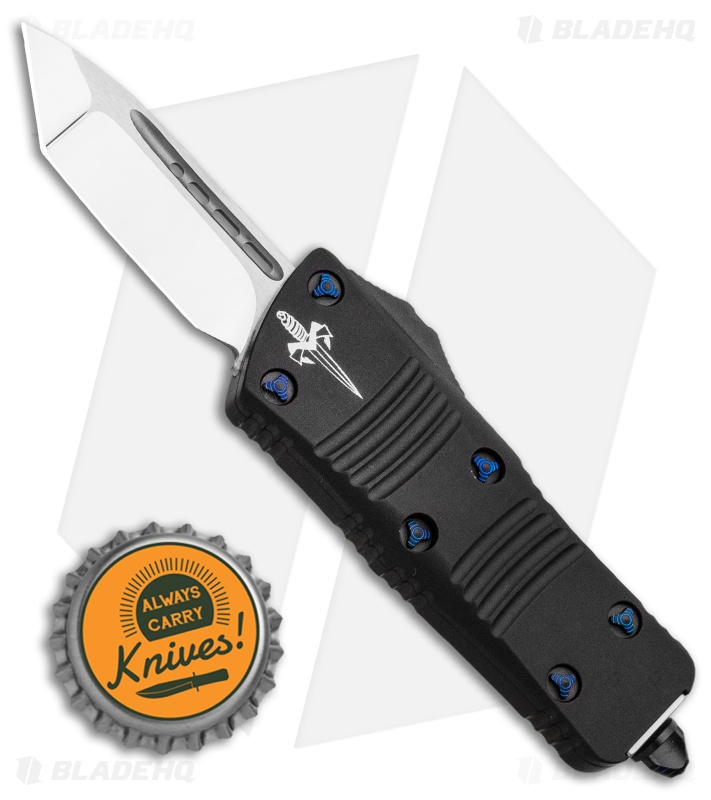 Marfione Custom Troodon Mini T/E Aluminum/Blue Ring (1.9" Mirror)
