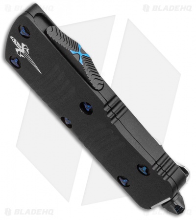 Marfione Custom Troodon Mini T/E Aluminum/Blue Ring (1.9" Mirror)