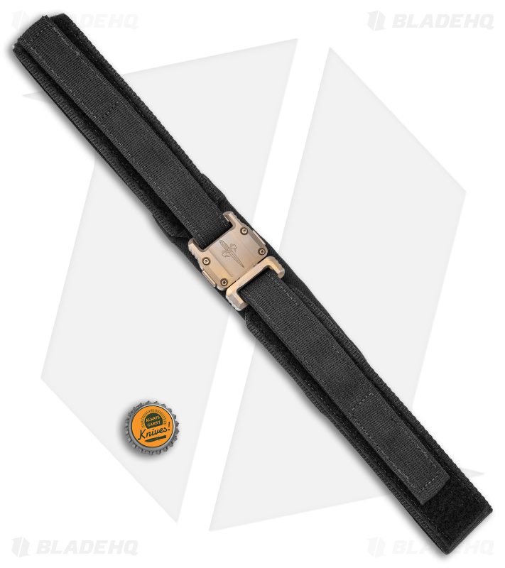Microtech Marfione Custom Apis Tactical Belt Black Ti 91-BKTTI-40