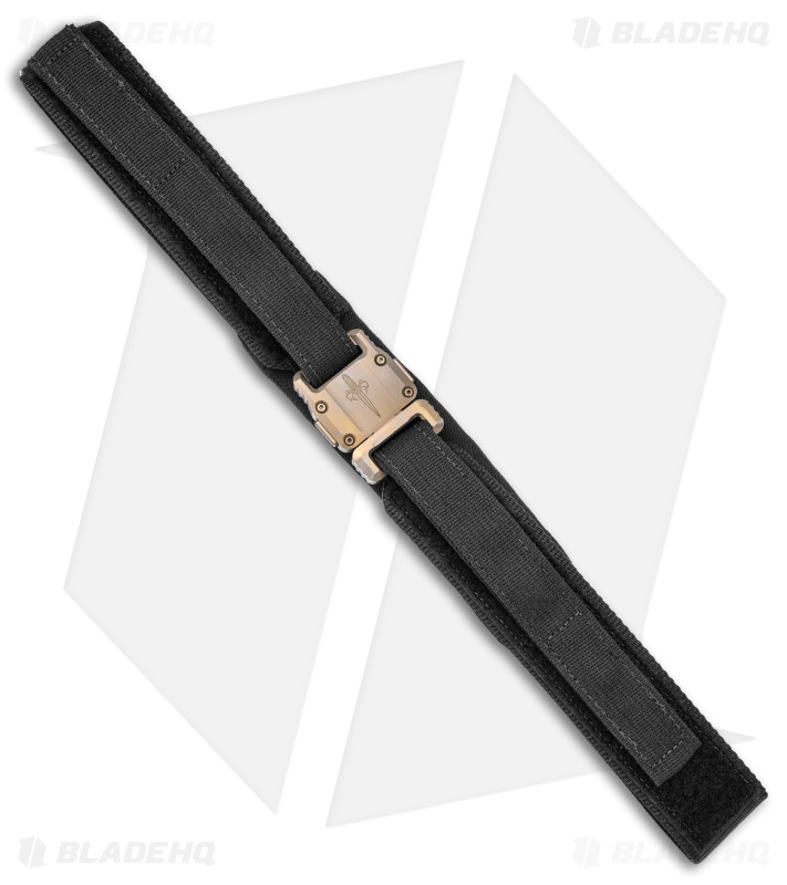 Microtech Marfione Custom Apis Tactical Belt Black Ti 91-BKTTI-40