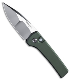 Pro-Tech Chavez Scapegoat Compact Automatic Knife Green (3.2" Mike Irie Mirror)