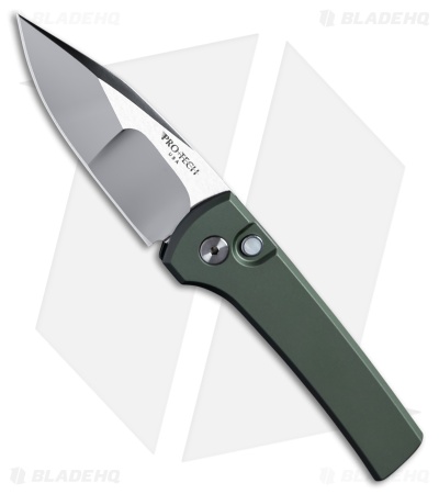 Pro-Tech Chavez Scapegoat Compact Automatic Knife Green (3.2" Mike Irie Mirror)