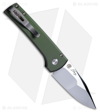 Pro-Tech Chavez Scapegoat Compact Automatic Knife Green (3.2" Mike Irie Mirror)