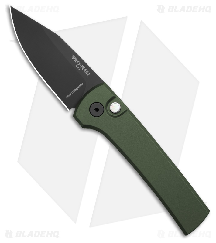 Pro-Tech Chavez Scapegoat Compact Automatic Knife Green (3.00" Black)