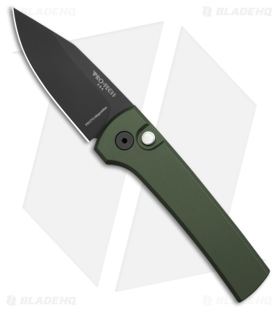 Pro-Tech Chavez Scapegoat Compact Automatic Knife Green (3.00" Black)