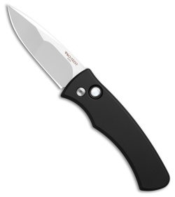 Pro-Tech Custom Duke Automatic Knife Black Aluminum (2.7" Two-Tone)