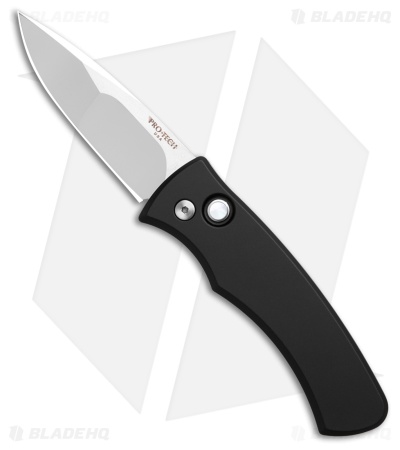 Pro-Tech Custom Duke Automatic Knife Black Aluminum (2.7" Two-Tone)