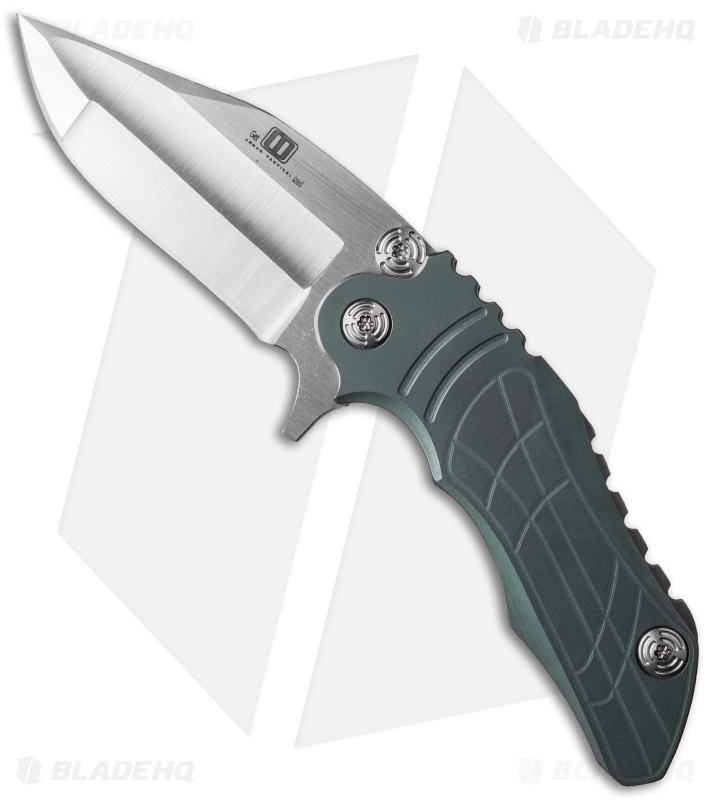 Mikkel Willumsen Custom CWC Flipper Knife Slate (3.375" Satin)