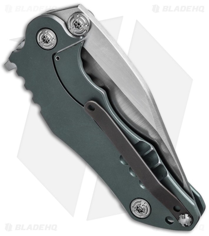 Mikkel Willumsen Custom CWC Flipper Knife Slate (3.375" Satin)