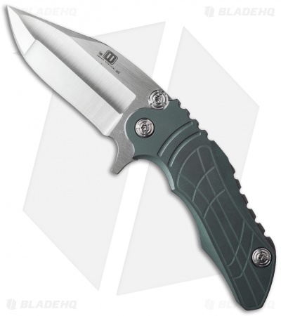Mikkel Willumsen Custom CWC Flipper Knife Slate (3.375" Satin)