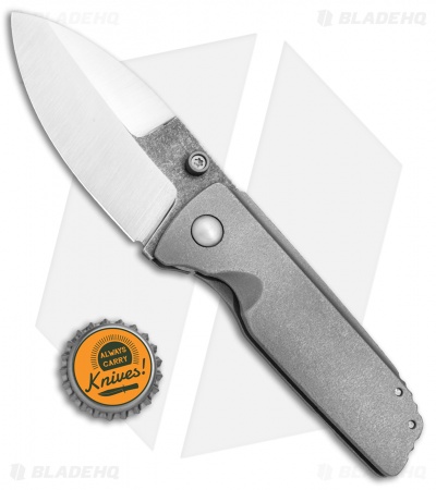 Morrish Made Knives Apollo Custom Frame Lock Knife Ti (3.125" Satin)