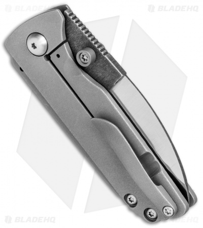 Morrish Made Knives Apollo Custom Frame Lock Knife Ti (3.125" Satin)